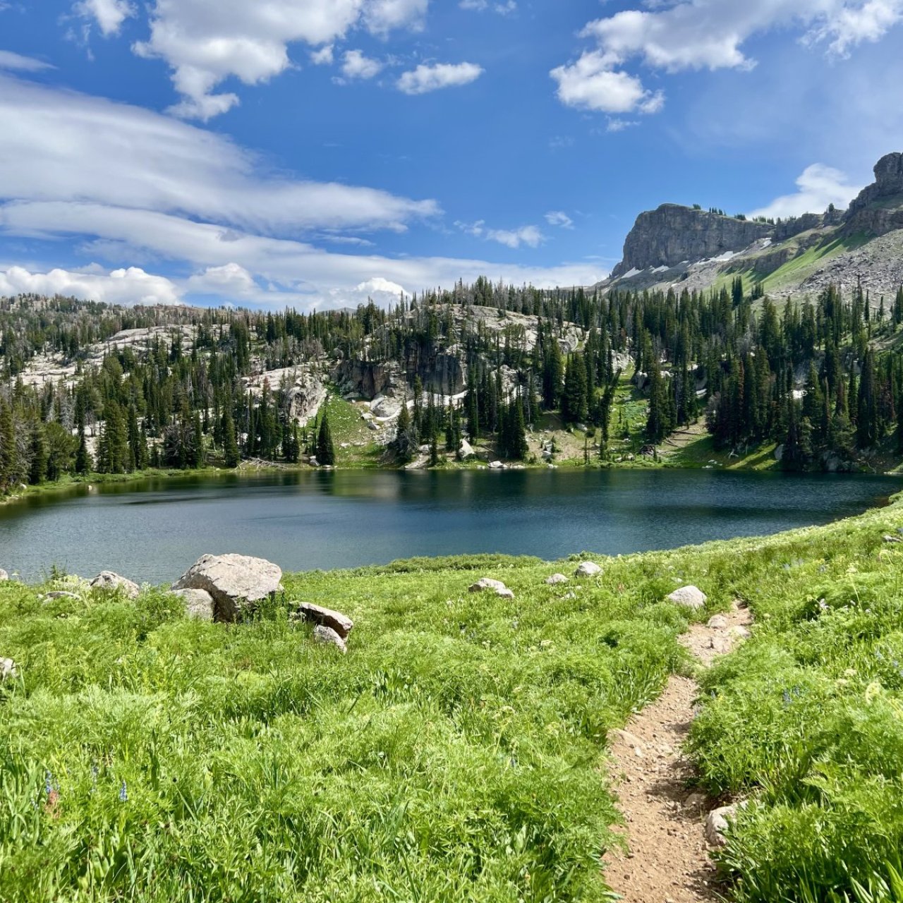 Thread 'July 2025, Wyoming, Part 5, backpacking to the Green Lakes in the Jedediah Smith Wilderness'